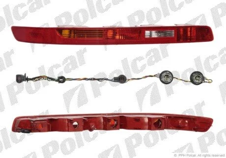 Ліхтар задній праворуч у бампері Polcar 1370885U