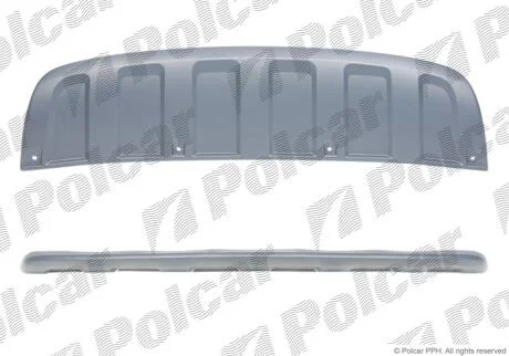 Спойлер переднего бампера Polcar 137125