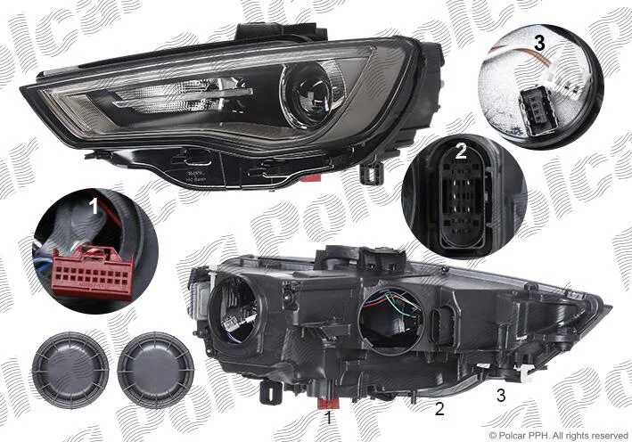 Фара основна Polcar 13C1095E (фото 1)