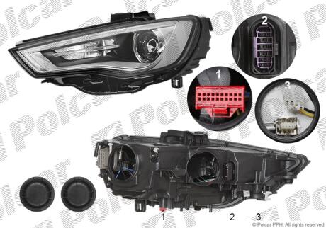 Фара основна Polcar 13C1102E