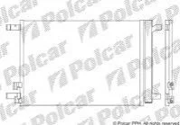 Радіатор кондиціонера (Конденсатор) з осушувачем Polcar 13C1K8C1S