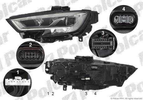 Фара основная Polcar 13C2091V
