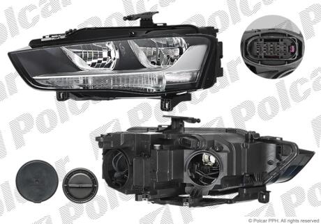 Фара основная левая H7 Polcar 13D109-U