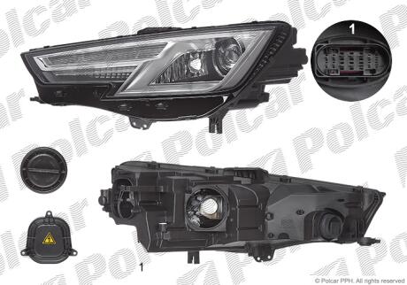 Фара основная Polcar 13D210-U