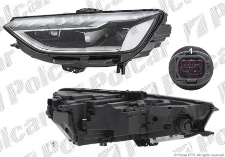 Фара основная Polcar 13D3091U