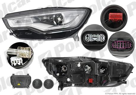 Фара основная Polcar 13E1102H