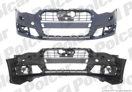 Бампер передний Polcar 13E207-1