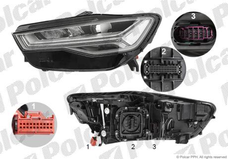 Фара основна Polcar 13E209-H
