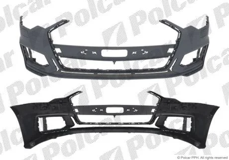 Бампер передний Polcar 13E307