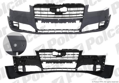 Бампер передній Polcar 13F107-1