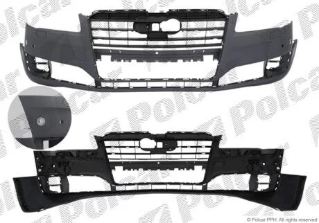 Бампер передний Polcar 13F107-1