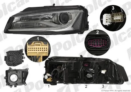 Фара основна Polcar 13F110-H