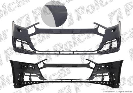 Бампер передний Polcar 13F207-1