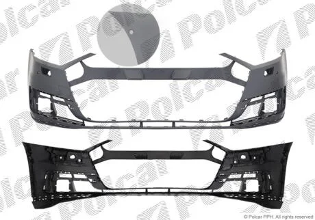 Бампер передній Polcar 13F207