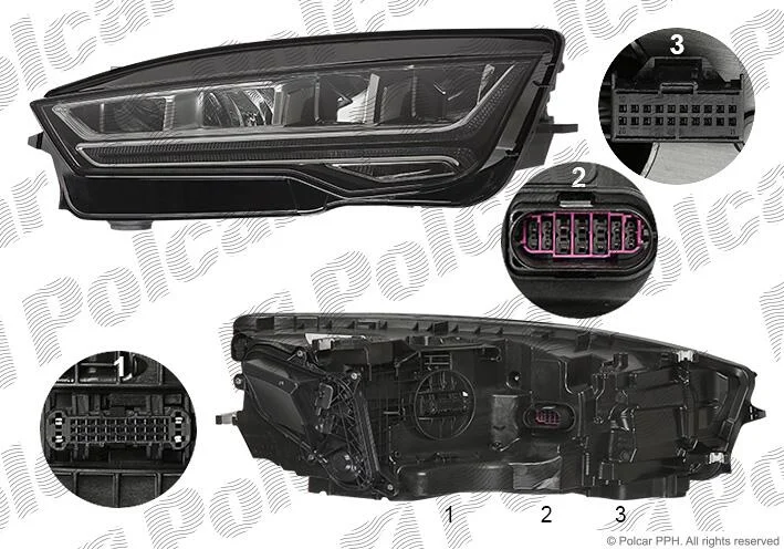 Фара основная Polcar 13G209-H (фото 1)