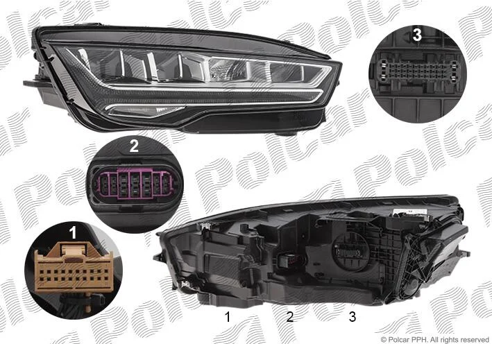 Фара основная Polcar 13G210-H (фото 1)