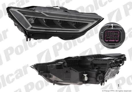 Фара основная Polcar 13G310-H