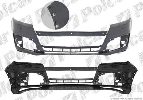 Бампер передний Polcar 13K10710