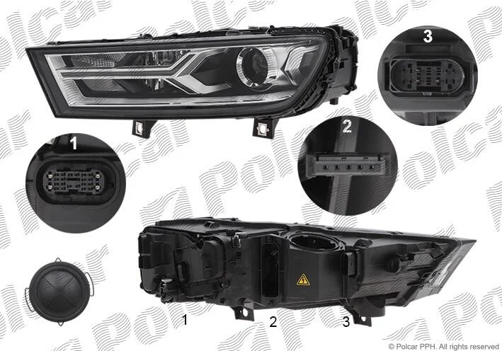 Фара основна Polcar 13K109-E (фото 1)