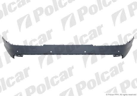 Бампер задній Polcar 13K196-1