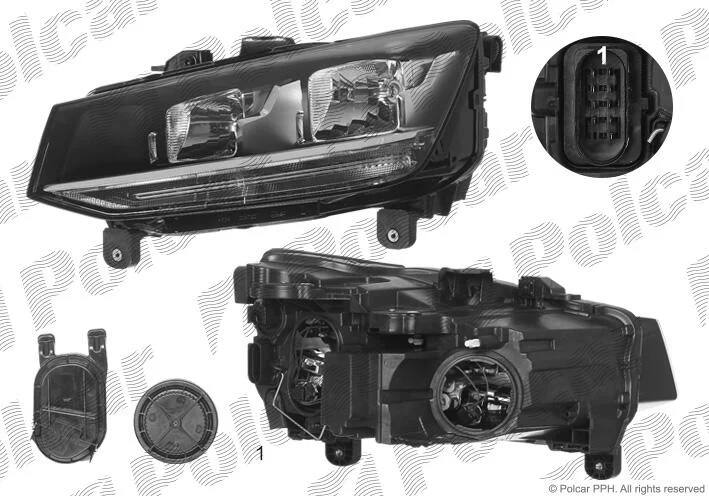 Фара основна Polcar 13L109-V (фото 1)
