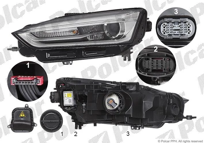 Фара основна Polcar 13S309-U (фото 1)