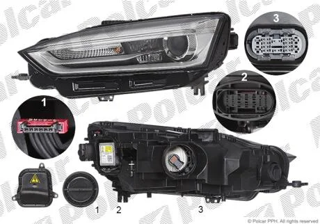 Фара основна Polcar 13S309-U