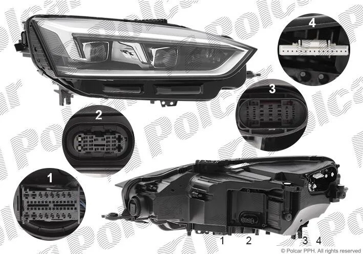 Фара основна Polcar 13S3102U (фото 1)