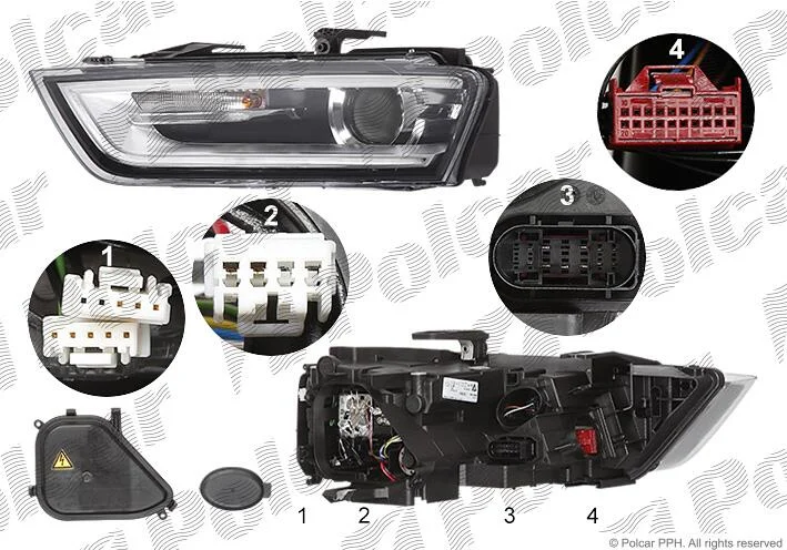 Фара основна Polcar 13X1101Z (фото 1)
