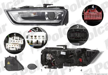 Фара основна Polcar 13X1101Z