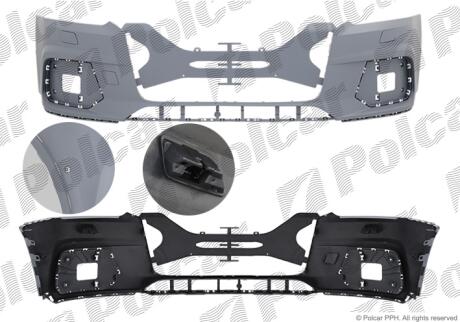 Бампер передний Polcar 13X307-2
