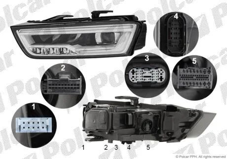 Фара основна Polcar 13X3091Z