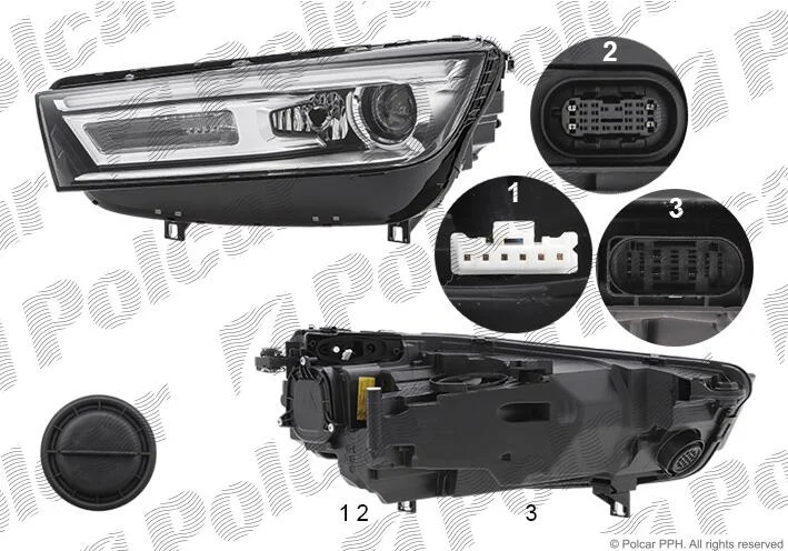 Фара основна Polcar 13X409-E (фото 1)