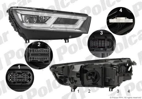 Фара основна Polcar 13X4102U