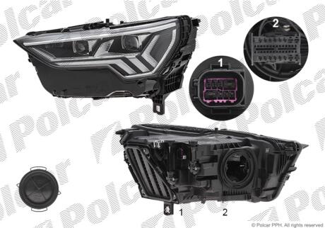 Фара основная Polcar 13X5092Z