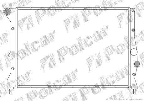 Радіатори охолодження Polcar 1404082X