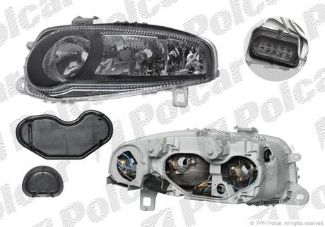 Фара основная Polcar 1404096E
