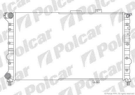 Радіатори охолодження Polcar 140708A1