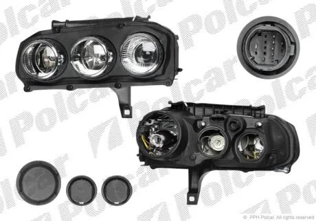 Фара основная Polcar 141109-E