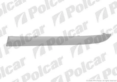 Молдинг бампера левый Polcar 2001075J
