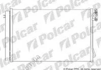 Радіатор кондиціонера (Конденсатор) з осушувачем Polcar 2001K8C1S (фото 1)
