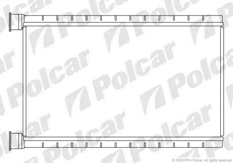 Радиатор отопителя салона Polcar 2001N81X