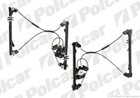 Склопідйомник електричний Polcar 2001PSG1
