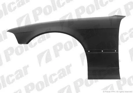 Крыло спереди слева Polcar 20070111