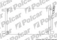 Радиатор кондиционера (Конденсатор) без осушителя Polcar 2008K8C2S