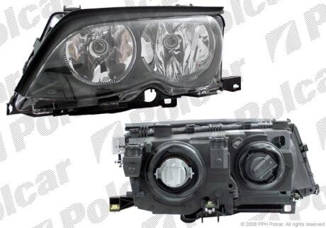 Фара основная правая H7, W5W Polcar 200910-E
