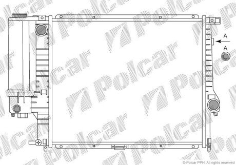 Радіатори охолодження Polcar 201508A2 (фото 1)