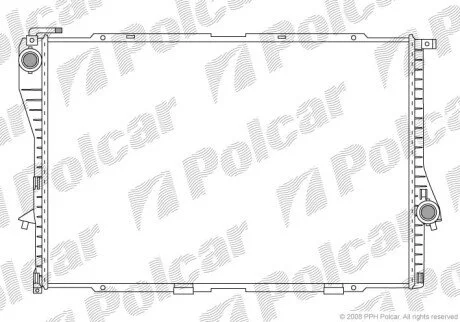 Радиаторы охлаждения Polcar 201608-7
