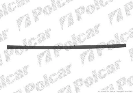 Молдинг бампера середн Polcar 20169611