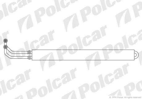 Радіатори масла Polcar 2017L83X